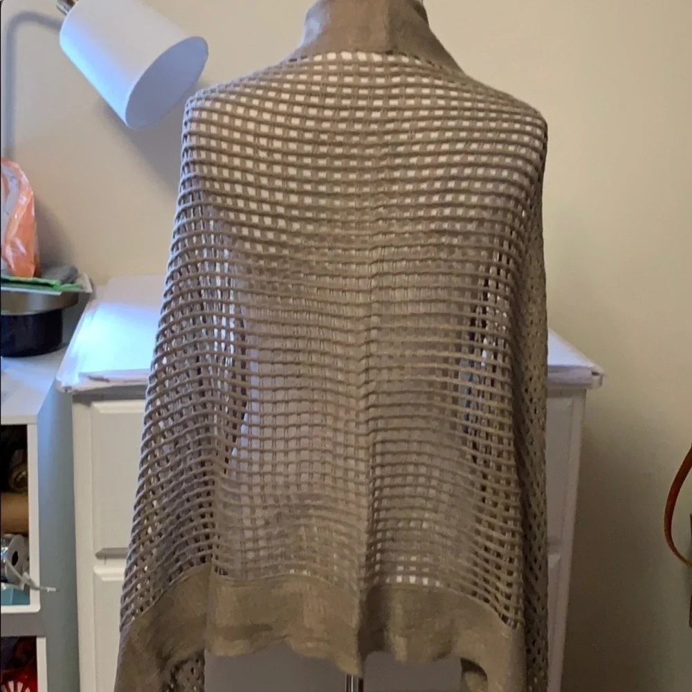 Light brown Cardishawl, cardigan, shawl, scarf